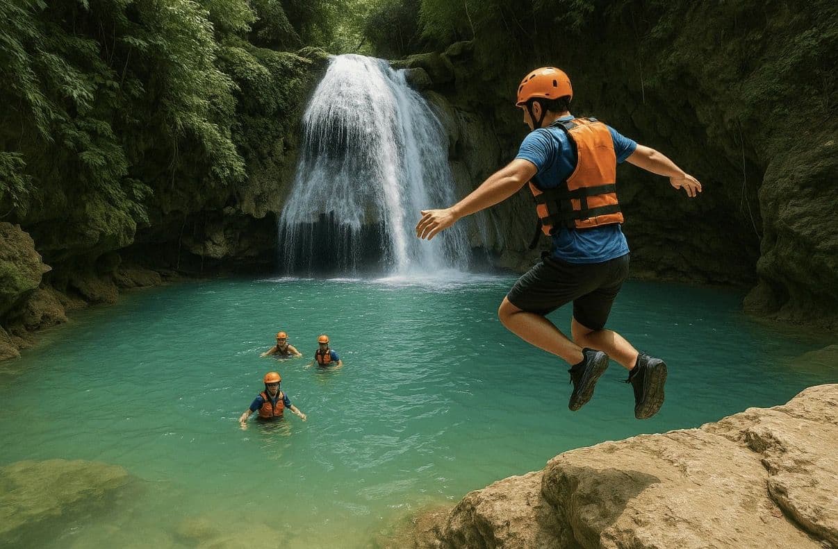 the jump
